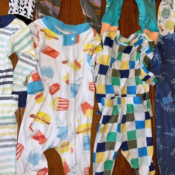 Baby boy pajamas size 12m